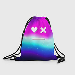 Мешок для обуви Love death robots neon gradient serial