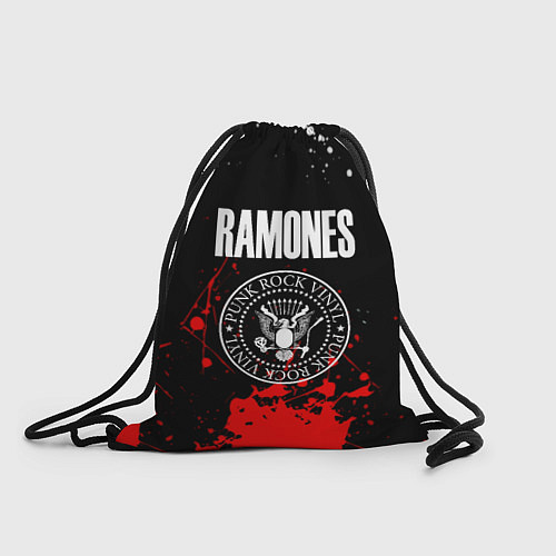 Мешок для обуви Ramones краски метал группа / 3D-принт – фото 1