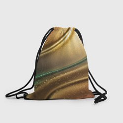 Рюкзак-мешок Плавные рельефы с блёстками, цвет: 3D-принт