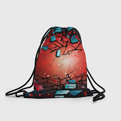 Рюкзак-мешок Взрыв камне абстракция, цвет: 3D-принт