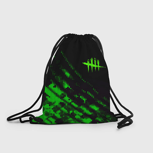 Мешок для обуви Dead by daylight green neon / 3D-принт – фото 1