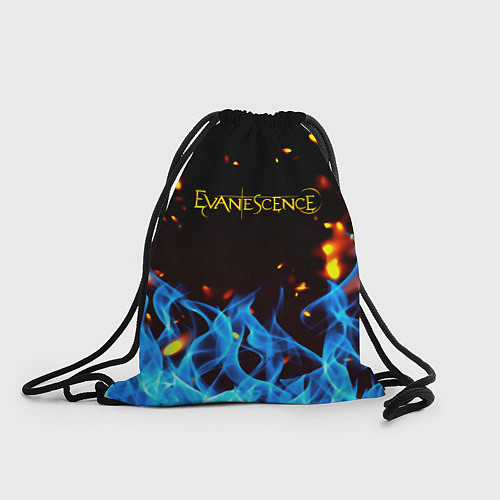 Мешок для обуви Evanescence огонь рок группа / 3D-принт – фото 1