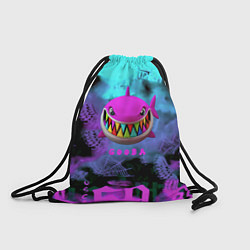 Рюкзак-мешок 6ix9ine neon, цвет: 3D-принт