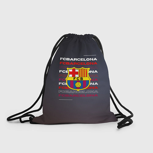 Мешок для обуви Логотип футбольный клуб Барселона / 3D-принт – фото 1