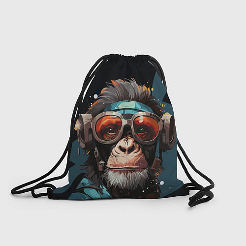 Мешок для обуви Крутая обезьяна в очках / 3D-принт – фото 1