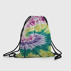Рюкзак-мешок Тай-дай скруточка, цвет: 3D-принт