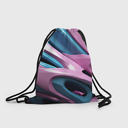 Рюкзак-мешок Пластичная абстракция, цвет: 3D-принт
