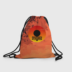 Рюкзак-мешок PUBG game orange, цвет: 3D-принт