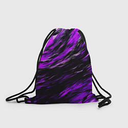 Мешок для обуви Чёрная и розовая буря