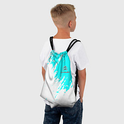 Рюкзак-мешок Citroen краски голубой, цвет: 3D-принт — фото 2