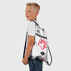 Рюкзак-мешок Fall Guys kids game pattern, цвет: 3D-принт — фото 2