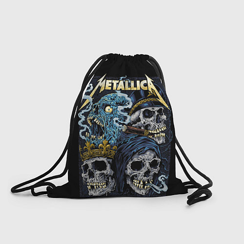 Мешок для обуви Metallica - skulls / 3D-принт – фото 1