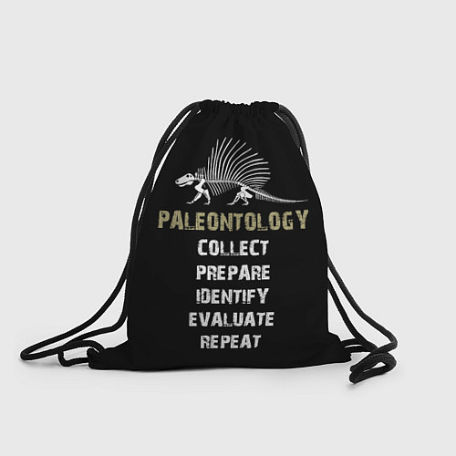 Мешок для обуви Paleontology dimetrodon / 3D-принт – фото 1