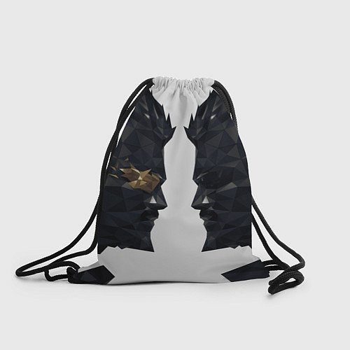 Мешок для обуви Адам Дженсен в отражении deus ex / 3D-принт – фото 1