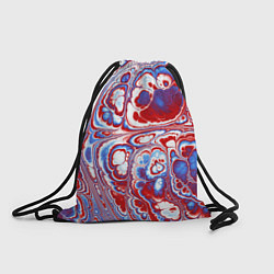 Рюкзак-мешок Абстрактный разноцветный паттерн, цвет: 3D-принт