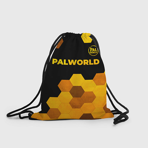 Мешок для обуви Palworld - gold gradient посередине / 3D-принт – фото 1