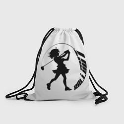 Рюкзак-мешок Мяч вылетел, цвет: 3D-принт