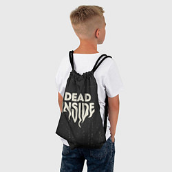 Рюкзак-мешок Dead inside арт, цвет: 3D-принт — фото 2
