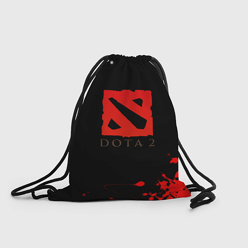 Мешок для обуви Dota 2 краски текстура / 3D-принт – фото 1