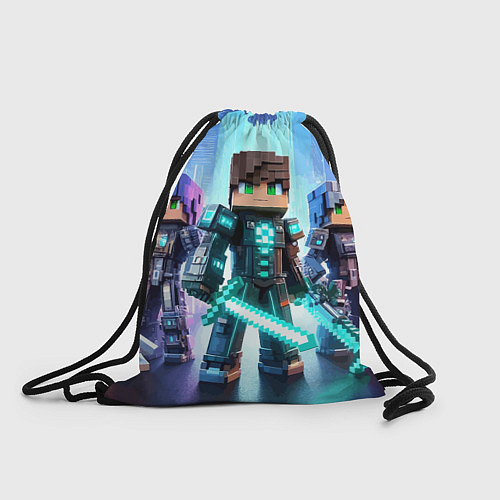 Мешок для обуви Minecraft - characters ai art / 3D-принт – фото 1