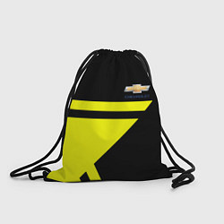 Рюкзак-мешок Chevrolet yellow star, цвет: 3D-принт