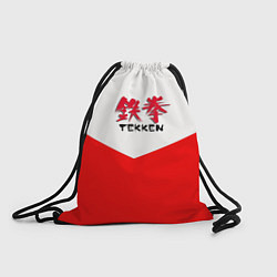 Рюкзак-мешок Tekken текстура файтинг япония, цвет: 3D-принт