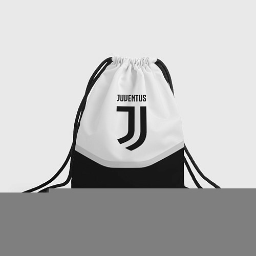 Мешок для обуви Juventus black geometry sport / 3D-принт – фото 1