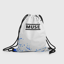 Рюкзак-мешок MUSE рок стиль краски, цвет: 3D-принт