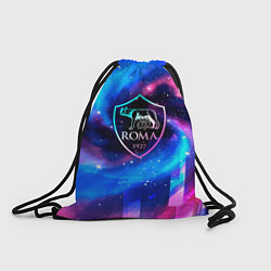 Рюкзак-мешок Roma неоновый космос, цвет: 3D-принт