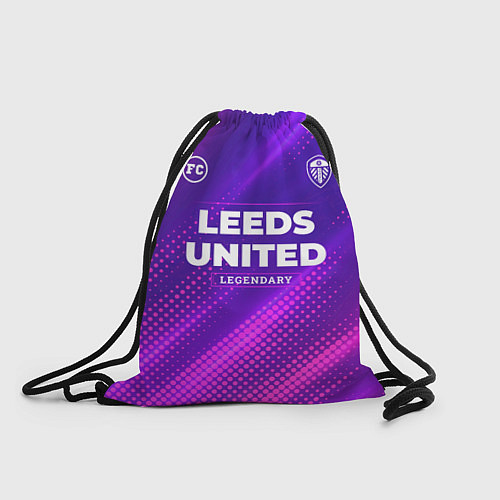 Мешок для обуви Leeds United legendary sport grunge / 3D-принт – фото 1