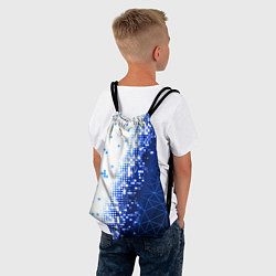 Рюкзак-мешок Поврежденный цифровой скин, цвет: 3D-принт — фото 2