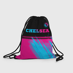 Рюкзак-мешок Chelsea - neon gradient посередине, цвет: 3D-принт