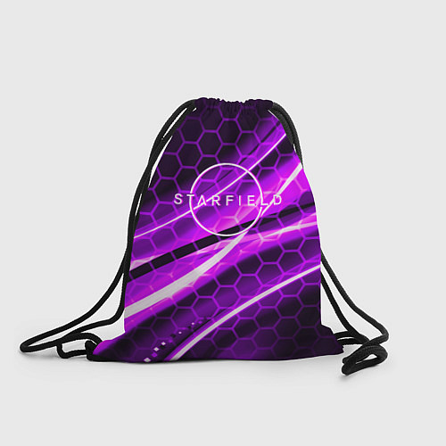 Мешок для обуви Starfield game logo neon / 3D-принт – фото 1