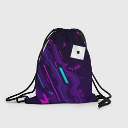 Рюкзак-мешок Roblox neon gaming, цвет: 3D-принт