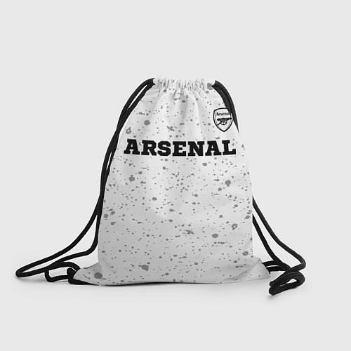 Мешок для обуви Arsenal sport на светлом фоне посередине / 3D-принт – фото 1