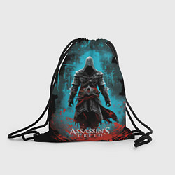Рюкзак-мешок Assassins creed подводный город, цвет: 3D-принт