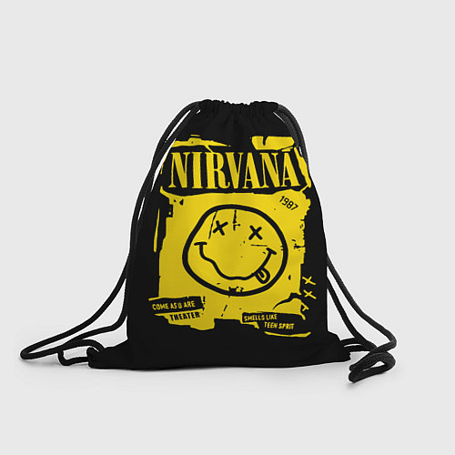 Мешок для обуви Nirvana - смайлик / 3D-принт – фото 1