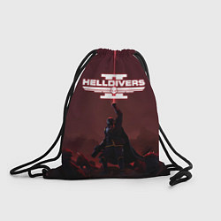 Рюкзак-мешок Helldivers 2 Адский десантник, цвет: 3D-принт