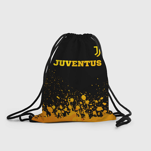 Мешок для обуви Juventus - gold gradient посередине / 3D-принт – фото 1