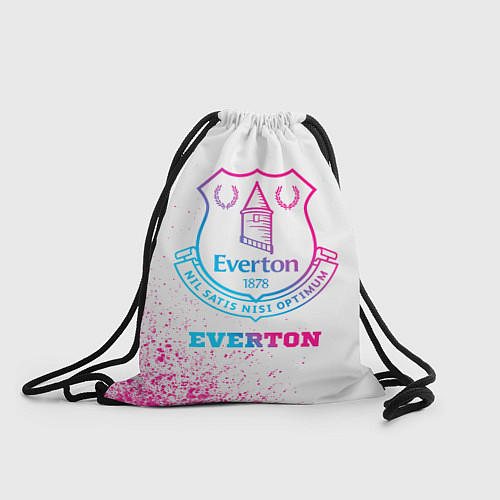 Мешок для обуви Everton neon gradient style / 3D-принт – фото 1