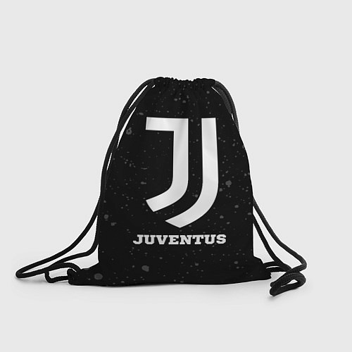 Мешок для обуви Juventus sport на темном фоне / 3D-принт – фото 1