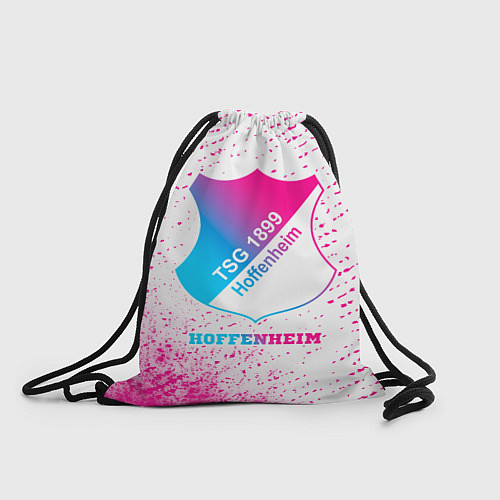 Мешок для обуви Hoffenheim neon gradient style / 3D-принт – фото 1