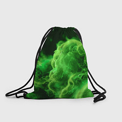 Мешок для обуви Зелёный густой дым - inferno green