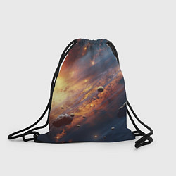 Рюкзак-мешок Вселенная и планеты, цвет: 3D-принт