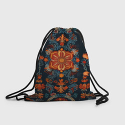 Рюкзак-мешок Текстуры в славянском стиле, цвет: 3D-принт