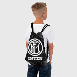 Рюкзак-мешок Inter sport на темном фоне, цвет: 3D-принт — фото 2