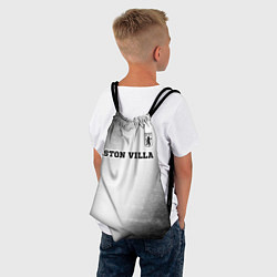 Рюкзак-мешок Aston Villa sport на светлом фоне посередине, цвет: 3D-принт — фото 2