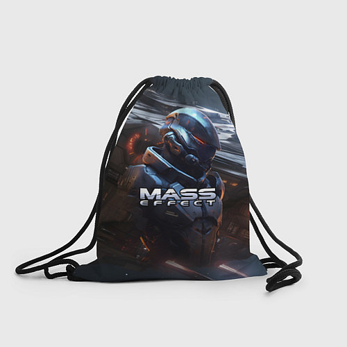 Мешок для обуви Mass Effect game space / 3D-принт – фото 1