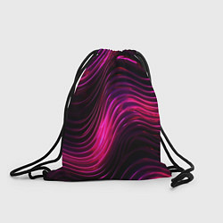Рюкзак-мешок Неоновая яркая геометрическая абстракция со светом, цвет: 3D-принт