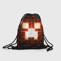 Рюкзак-мешок Скин крипера майнкрафт, цвет: 3D-принт